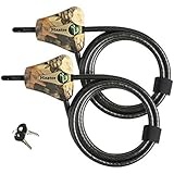 Master Lock Python Trail Camera Adjustable Camouflage Cable Locks 8418KA-2 CAMO