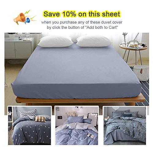 fitted sheets without deep pockets