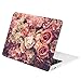 TOP CASE – 2 in 1 Bundle Deal Floral Pattern Rubberized Hard Case + Keyboard Cover for MacBook Air 11