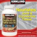 Kirkland Signature Extra Strength Glucosamine HCI 1500 mg Chondroitin Sulfate 1200 mg - 190 Tablets