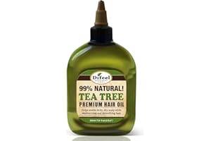 Difeel Premium Natural Hair Oil - Tea Tree Oil for Dry Scalp 7.1 Ounce