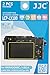 JJC LCPLX100 2-Piece Anti-Smudge High Transmission LCD Film Guard for Panasonic LUMIX DMC-LX100 (Clear)