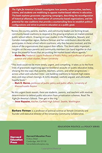 The Fight for America's Schools: Grassroots Organizing in Education (Education Politics and Policy) - //medicalbooks.filipinodoctors.org