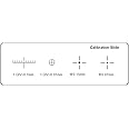 Microscope Stage Micrometer Calibration Slide (TCM-H) with 4-Scales and 0.01mm Line Resolution