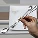 Grace life Set of 6 Teahouses/Coffee Bar Ice Cream Spoon Coffee Spoon Cold Drink Spoon Fruit Juice Long Ice Scoop Mixing Spoon Stainless Steel