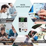 SKY TOPPOWER Variable DC Bench Power Supply 0-30V 0-10A Regulated CC/CV Lab DIY view 3