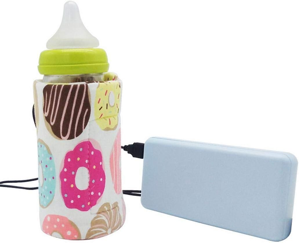 Chiak Portable Outdoor Thermostatic USB Bottle Insulated Sleeve Bottle Cover Warmers(Color Randomly)