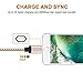Xcords iPhone Charger 3Pack 6FT Nylon Braided Lightning Cable Charging Cord for iPhone X 8 8Plus 7 7Plus 6s 6sPlus 6 6Plus SE 5 5s 5c iPad iPod & More (Gold)