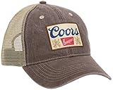Outdoor Cap Unisex-Adult Coors Casual Mesh Back Cap, Brown/Khaki, Adult