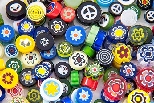 1 Devardi+Glass+Millefiori+Assorted+Beadmaking