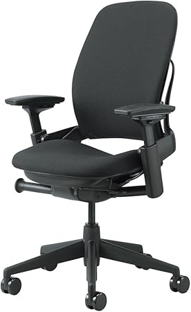 Amazon Steelcase Leap スチールケース リープapモデル クロス張り 肘付き オフィスチェア イス 椅子 オフィス家具 いす パソコンチェア ワークチェア デスクチェア リクライニング 腰痛 疲れにくい おしゃれ デスクチェア 文房具 オフィス用品