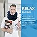 Neck Traction, Cervical Neck Traction Device, LEMBO DIRECT Air Neck Therapy Inflatable & Adjustable Stretcher Collar Brace Spine Alignment Pillow for Neck Shoulder Back Head Spine Pain Relief, Blue