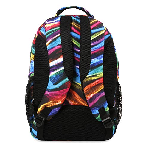 J World New York Class Laptop Backpack – Padded Sleeve For Laptop & Tablet, Front Utility Pocket, Comfort Straps