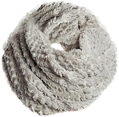 Scarf Clearance ♥ Super Soft Womens Blend Circle Collar Cozy Shawl Wrap Scarve (Gray)