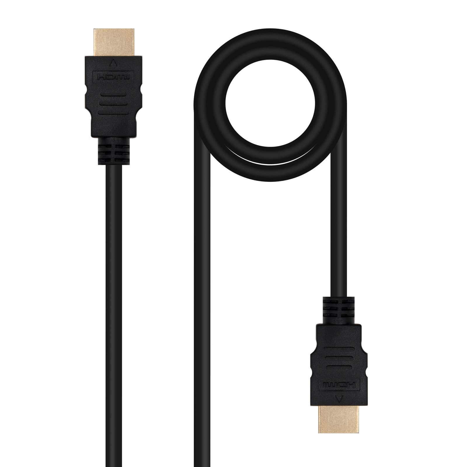 NANOCABLE 10.15.3801-L150 HDMI Cable V2.0 4K@60Hz 18Gbps A/M-A/M 1.5m Black