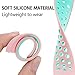 POY Replacement Bands Compatible for Fitbit Charge 2, Adjustable Breathable Wristbands with Air Holes Straps, Small Pink Teal