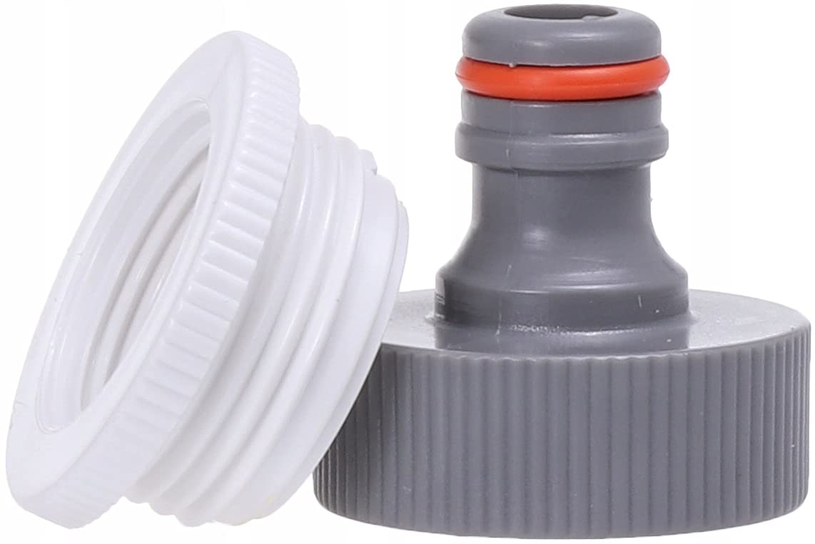 Bradas Layflat WL 2198 Tap Connector 3/4/1/2 Inch Tap Connector Tap Coupling Adapter, 4 X 2 X 2 cm