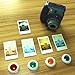 CAIUL 7 in 1 Instax Mini 8 8+ 9 Instant Film Camera Accessories Bundles (Dot Pink Instax Mini 8 Case/Mini Album/Close-Up Selfie Lens/Color Filters/Wall Hang Frames/Film Frame/Film Stickers)