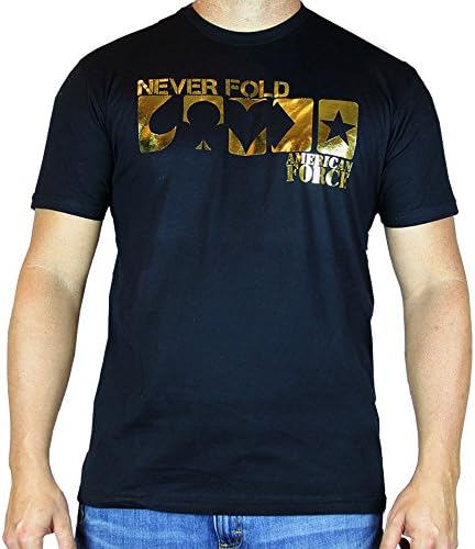 American Force Men's T- Shirt Classic Never Fold Short Sleeve (XX-Large)