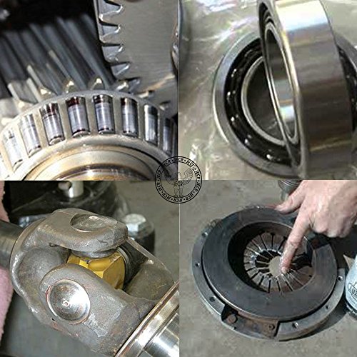 Jecr Bearing Grease - Anti Friction Smooth Glide Bearing Grease - Ideal for auto Bearings, cv Joints, Wheel Bearings, Electric Motors, and Bicycle Applications - 80g Tube by Dr. Chem