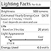 Dimmable Edison LED Bulb, Kohree 6W Vintage LED Filament Light Bulb, 2700K Soft White, 60W Incandescent Equivalent, E26 Medium Base Lamp for Restaurant,Home,Reading Room,Office, Pack of 4