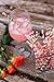 Just Artifacts Premium Disposable Drinking Paper Straws (100pcs, Light Pink/Fuchsia/Metallic Gold)