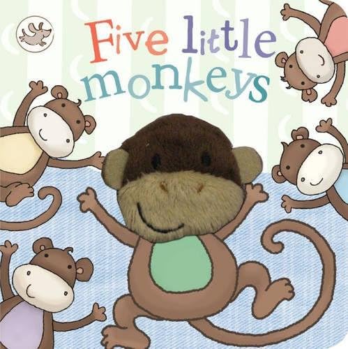 Little Learners Finger Puppets : Five Little Monkeys