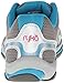 RYKA Women's Influence Training Shoe,Steel Grey/Chrome Silver/Diver Blue/Zuma Pink,9 M US