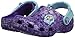 crocs Classic Frozen Clog (Toddler/Little Kid), Neon Purple, 4/5 M US Toddler