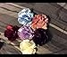 Anleolife Fabric Flower Hair Clips/Silky Floral Hair Flowers Bridal Wedding Cloth Decor Flower Crown Corsage Brooch Pins For T-shirt Jacket 6pcs/lot (mix color 6pcs)