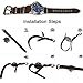 Carty Replacement Watch Band Strap Vintage Handmade Crazy Horse Leather Zulu NATO 20mm/22mm/24mm(zmt1-24brsl)