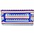 Red White Blue Inflatable Salad Bar Buffet Patriotic Beer Drink Cooler 54" X 24"
