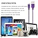 Fasgear Micro USB Cables, 3 Pack-3ft,6ft,10ft Premium Fast Charging USB to Micro USB 2.0 Cords Braided Compatible for Galaxy S7 edge S6, HTC, LG, Android Smartphone, PS4, Fire Kindle and More (Purple)