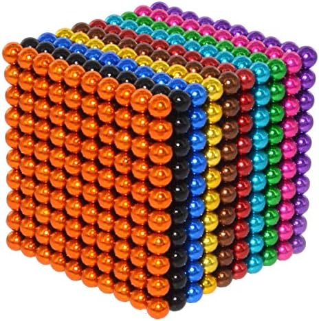 Elsatsang Magnet Blocks For Intelligent Development And Decompression Of 1000pcs And 5mm Sculpture Toys, Ideal For Office School Home Education