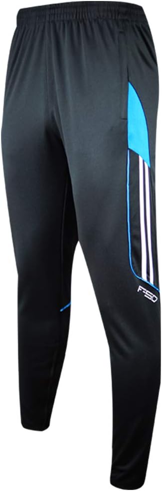 ShinestoneSport Pants, Men Athlete Sports Jogger Training Track Fitness Casual Pants Trousers with Zippered Pockets