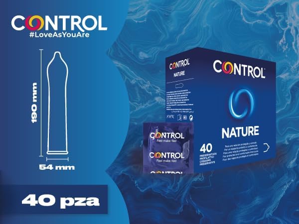 Preservativos Nature Classic Natural Latex Transparentes 40 Unidades