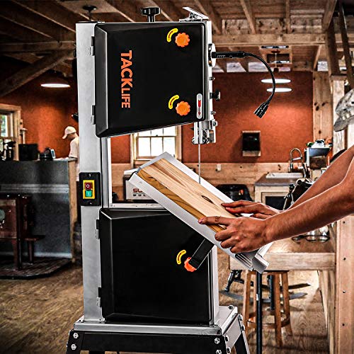 TACKLIFE Bandsaw, 3.5A 10" Two speed（2160/3150FPM）Deluxe Bandsaw with