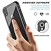 Pakoyi iPhone XR Case,Full Body Bumper Case with Built-in Screen Protector Slim Clear Shock-Absorbing Dustproof Lightweight Cover Case for iPhone XR (6.1 Inch)