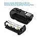 Powerextra MB-D15 Vertical Battery Grip + AA-size Battery Holder Compatible With Nikon D7100 D7200 Digital SLR Camera Work With EN-EL15 Battery or 6 pcs AA-size Batteries