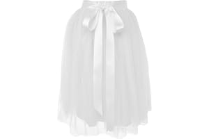 Dancina Women A-Line Tulle Skirt Tutu Knee Length