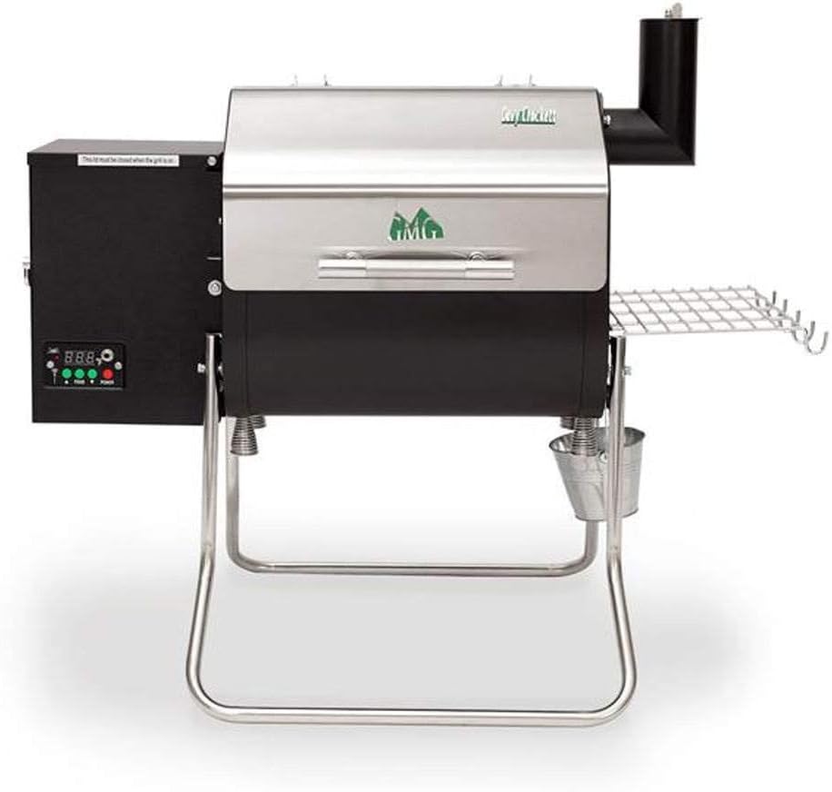 review Green Mountain Davy Crockett Wifi Pellet Electric Grill & Grilling Pellets
