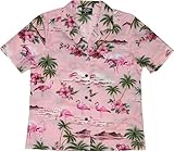 Robert J. Clancey Women's Hibiscus Hawaiian Aloha Cotton Shirt