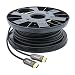 DTECH Ultra Slim Extra Long Fiber Optic HDMI 2.0 Cable 50 Feet Supports 4K at 60Hz 18Gbps High Speed primary