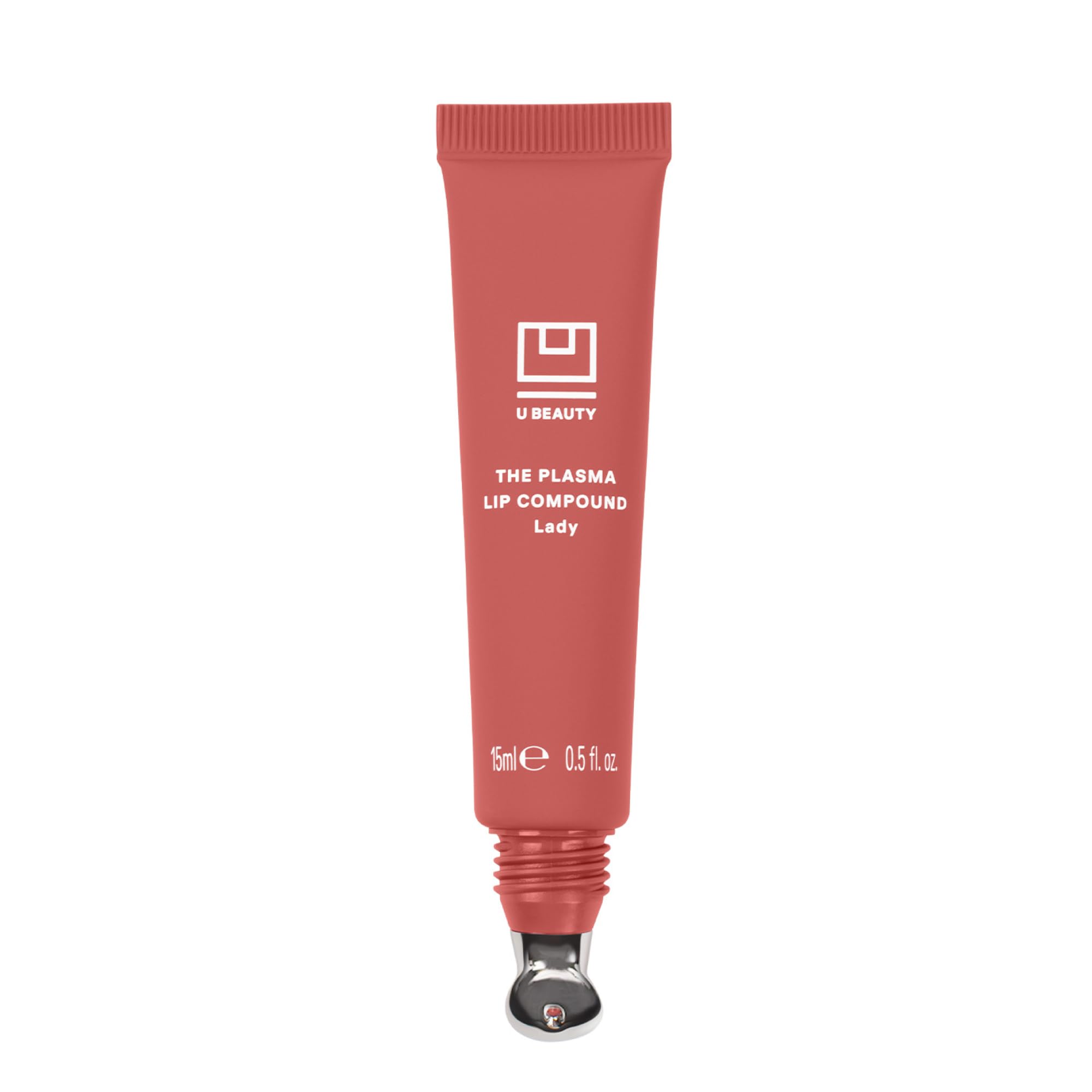 U Beauty The PLASMA Tinted Lip Compound Anti-Wrinkle & Anti-Aging Treatment - Shimmery Plumping Lip Gloss with Hyaluronic Acid, Shea Butter, Salicylic Acid & Peptides to Deeply Hydrate,Lady- 15 mL