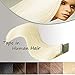Tape In Hair Extensions Human Hair Platinum Blonde 18 inch Long Straight Remy Hair Double Sided Tape on(18'' #60)20pcs 50g+10pcs Free Tapes