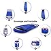 Ebung Sleeping Bag for Cold Weather – Envelope Portable Ideal for Winter, Summer, Spring, Fall – Outdoor Camping, Hiking, Traveling-Adults,Kids,Boys,Girls-Lightweight Waterproof Washable (Blue)thumb 4