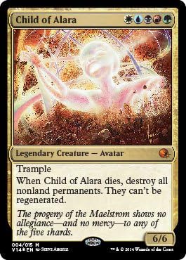 Amazon Com Magic The Gathering Child Of Alara 004 015 From The Vault Annihilation Foil Toys Games