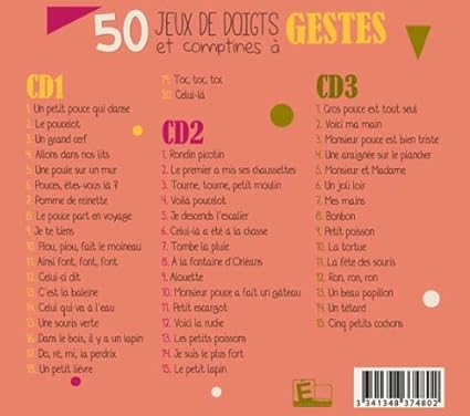 Various 50 Jeux De Doigts Et Amazon Com Music