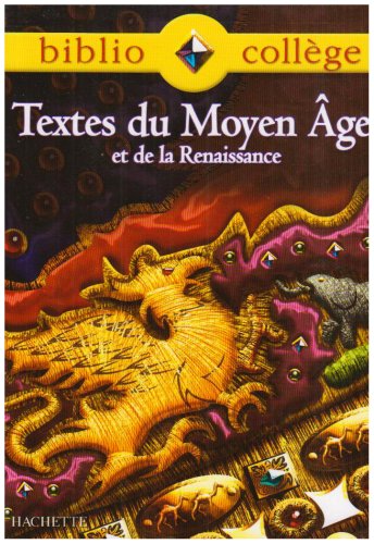 Textes du Moyen âge et de la Renaissance