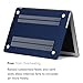 GMYLE MacBook Air 13 inch Case (A1369 A1466,Older Version 2010-2017 Release),2 in 1 Bundle Set Plastic Hard Case & Handle Carrying Sleeve Bag Compatible with Mac Air 13, Navy Blue